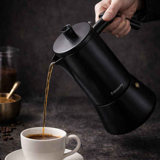 Moka à induction Noire