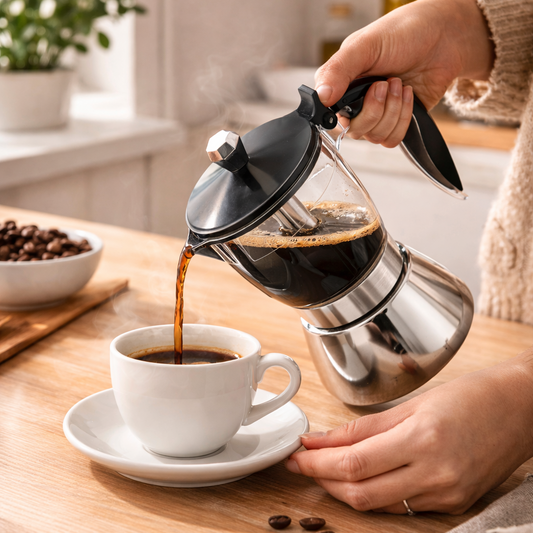 Moka traditionnelle à induction