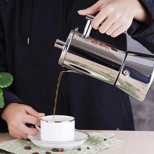 Moka à induction Acier