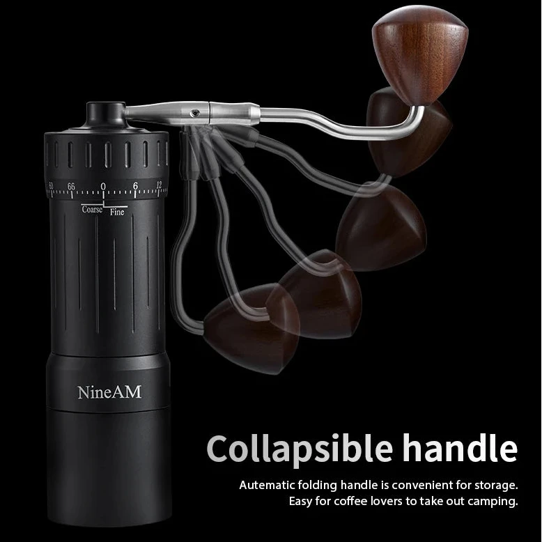 Moulin à café manuel réglable
